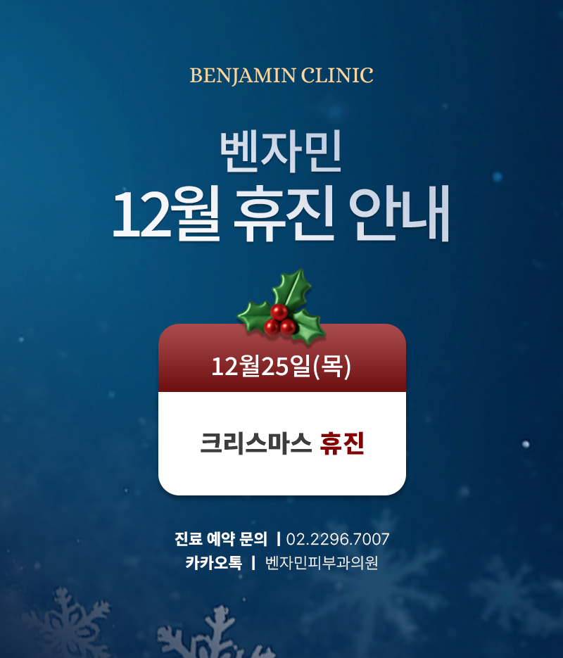 12월 휴진 일정